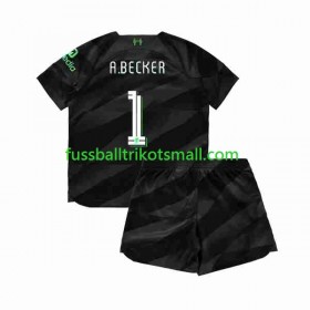 Fußballtrikots Liverpool A.Becker 1 Torwart Kinder 2023-2024 Kurzarm Auswärts-trikot kaufen